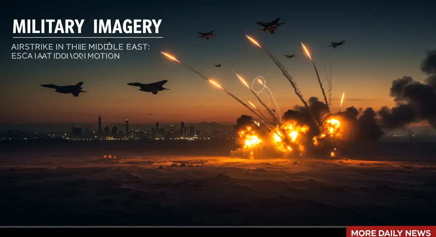 Military Strike Imagery